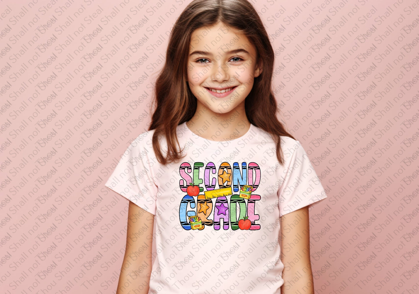 08-208 Crayon Grade (Choose One) tee