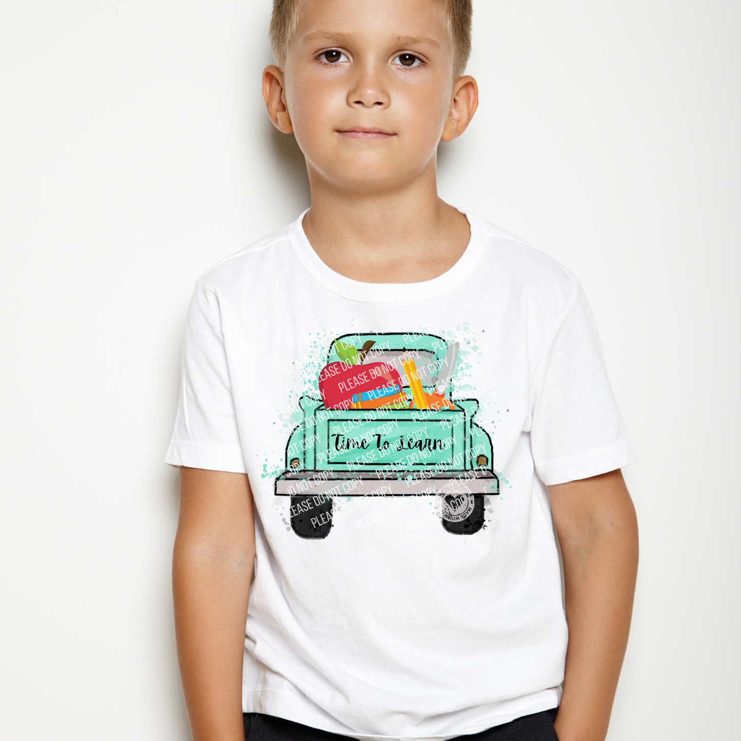 08-31 Time To Learn School Vintage Tee
