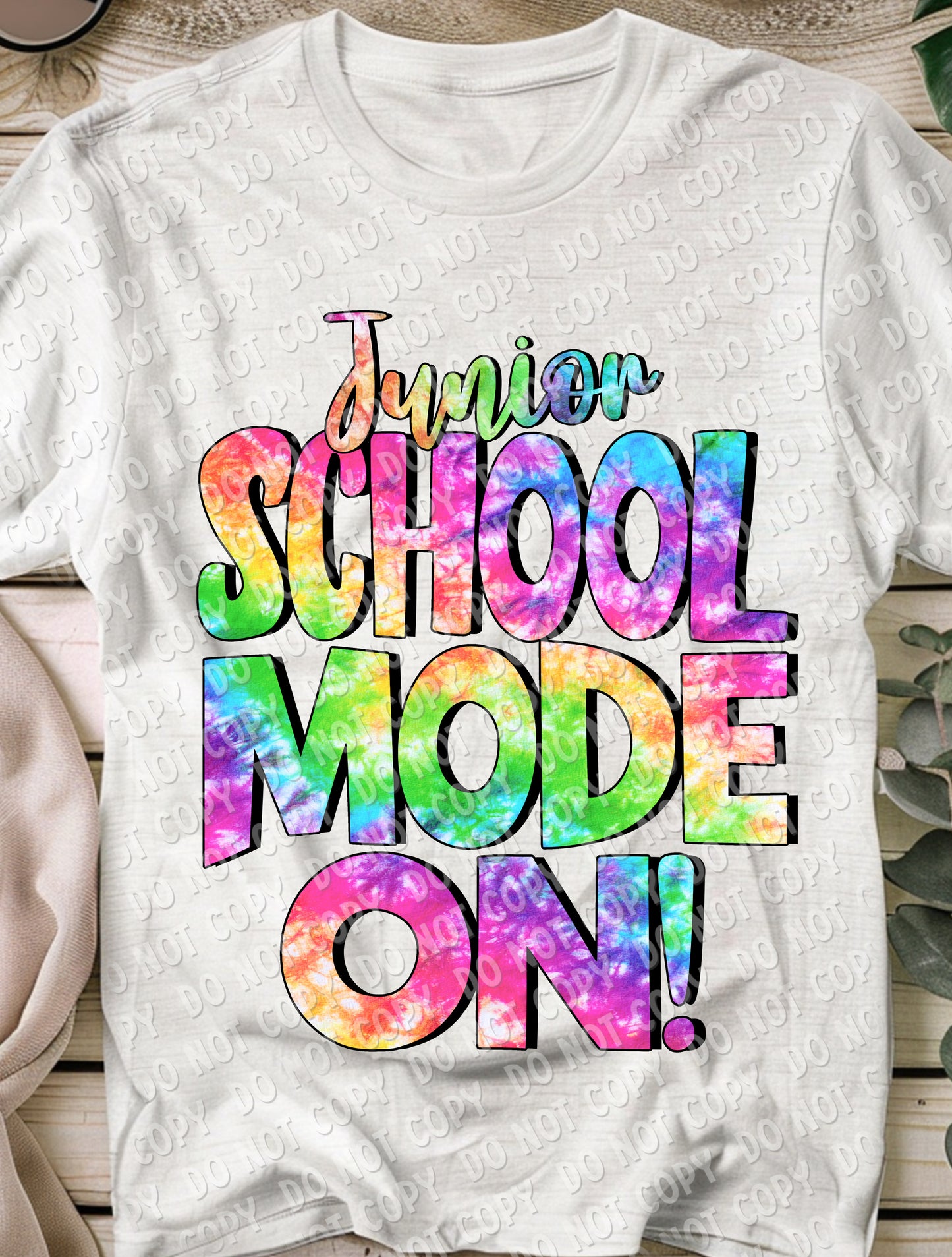 08-45 School Mode On - Junior Completed Tee