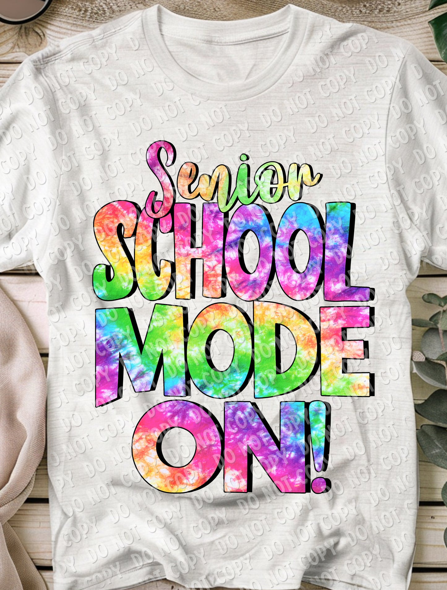 08-49 School Mode On - Senior Completed Tee