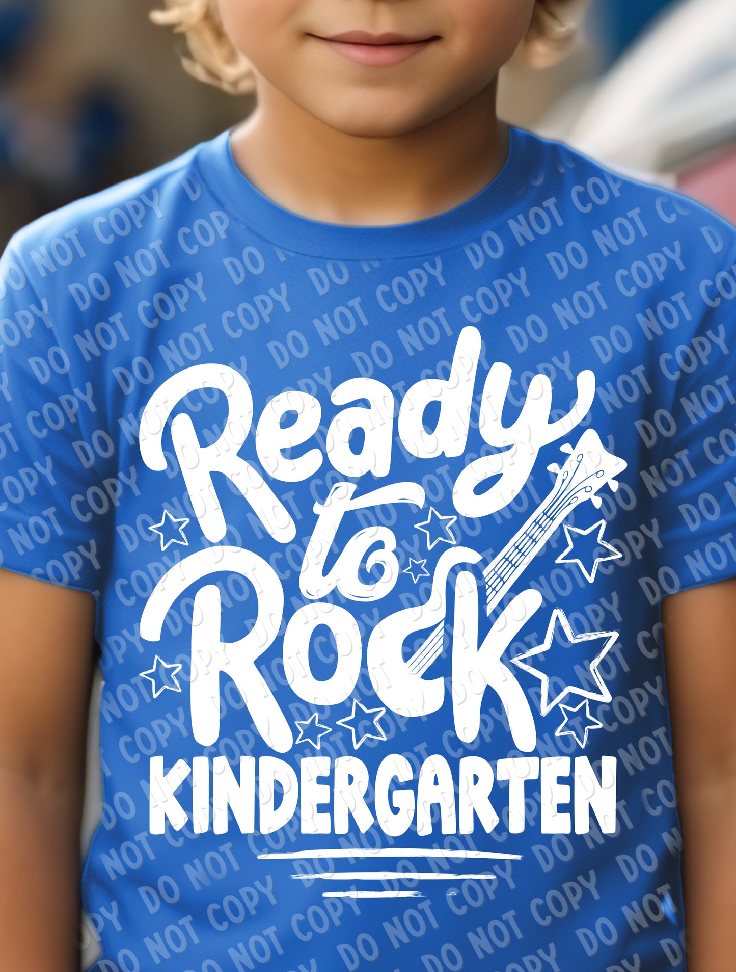 08-68 Ready to Rock - White (choose grade) - White Tee