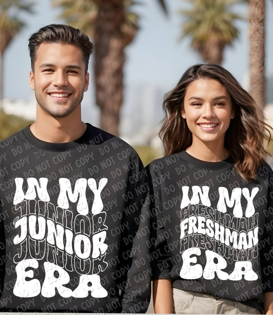 08-72 In my Era - (choose grade level) Tee