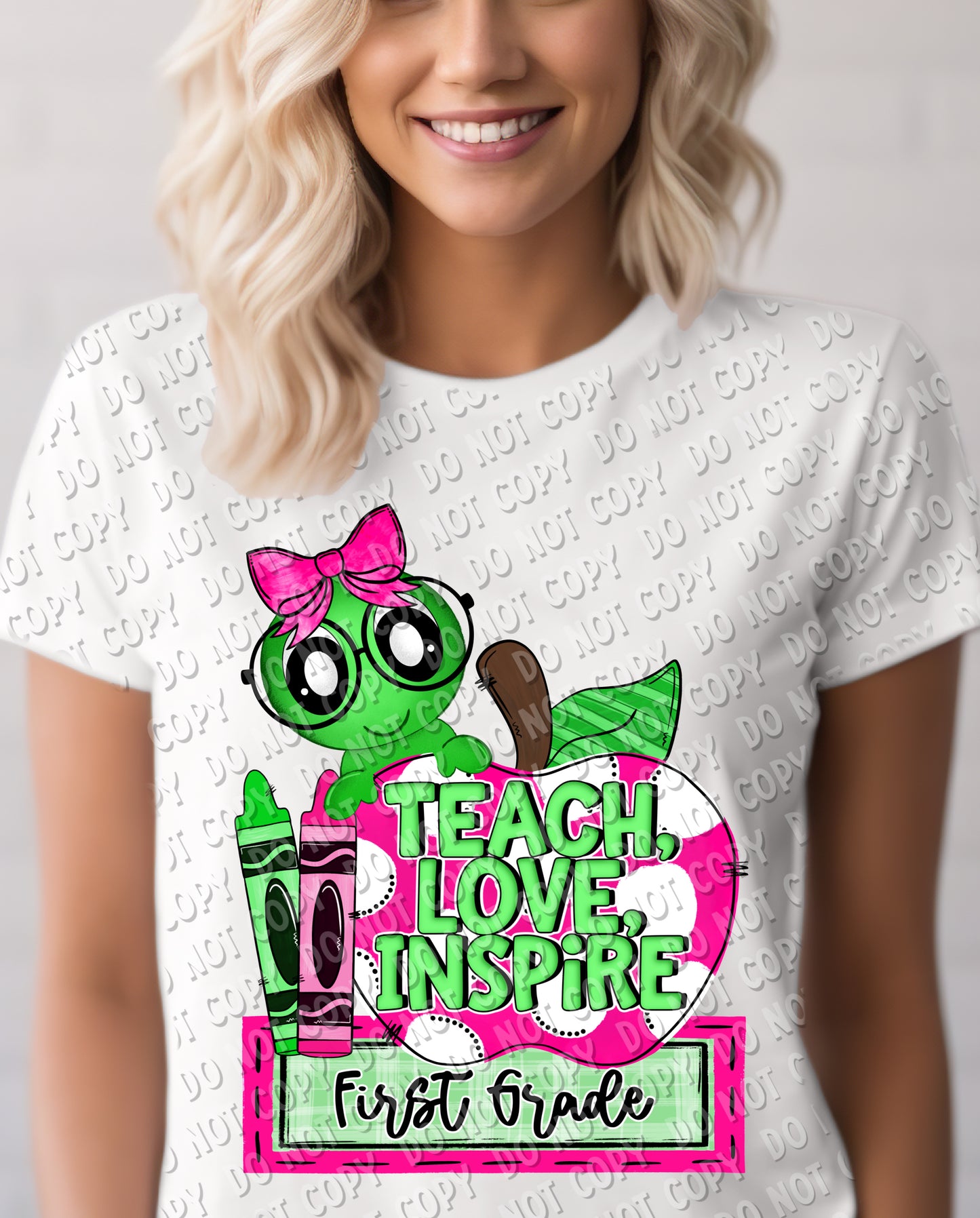 08-83 Teach, Love, Inspire (choose grade) Completed Tee
