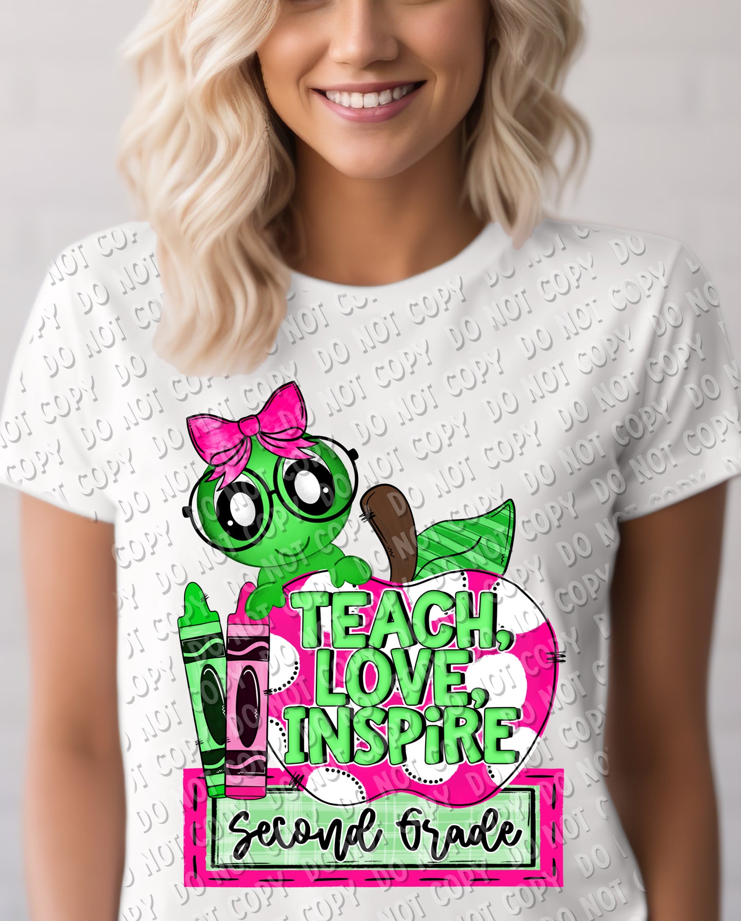 08-83 Teach, Love, Inspire (choose grade) Completed Tee