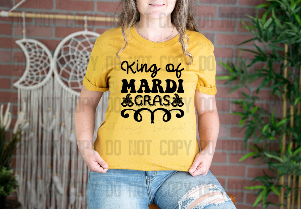 09-111 King of Mardi Gras tee
