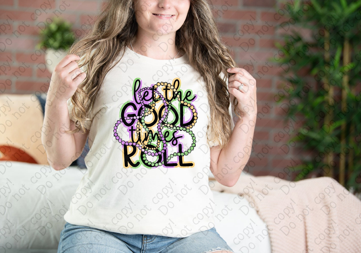 09-138 Let the good times roll tee