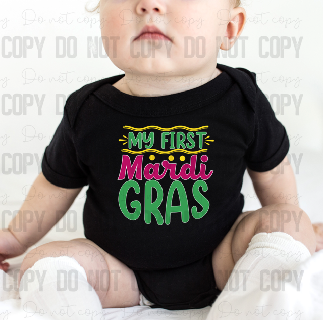 09-76 My First Mardi Gras tee