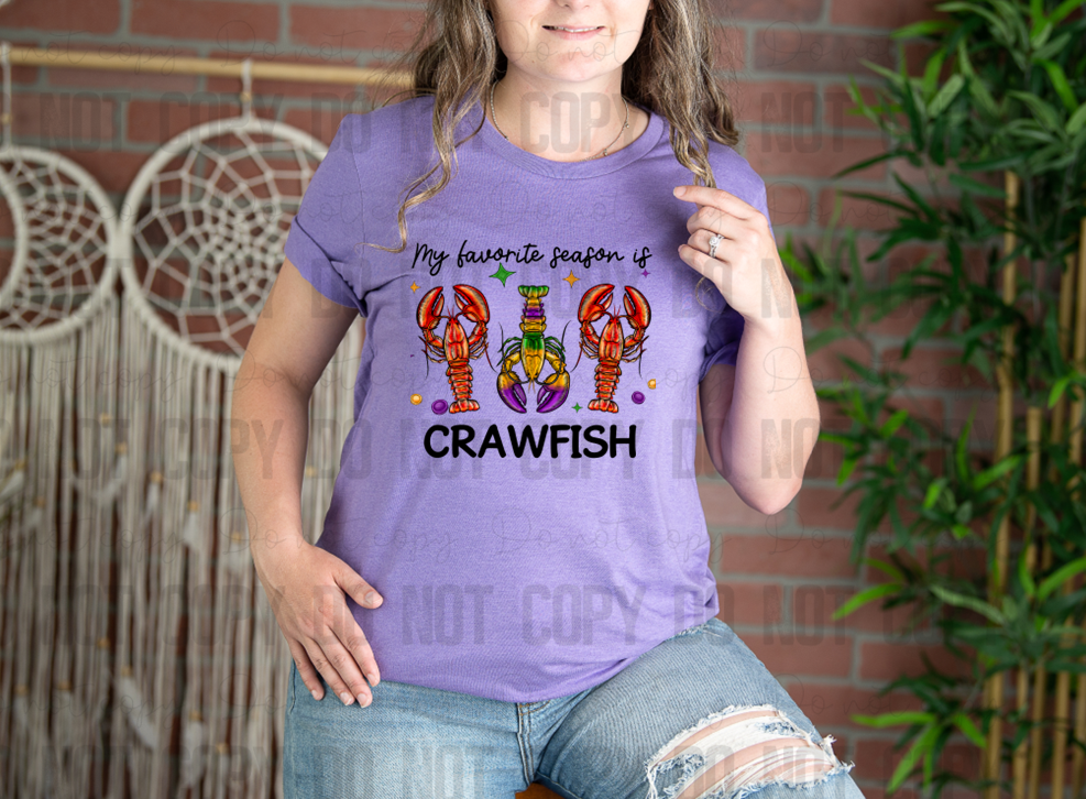 09-78 My Favorite Season is Crawfish tee
