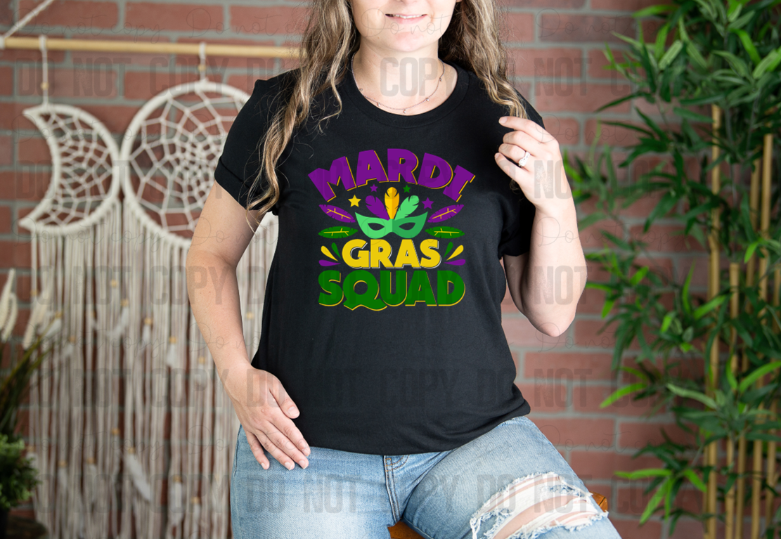 09-84 Mardi Gras Squad tee