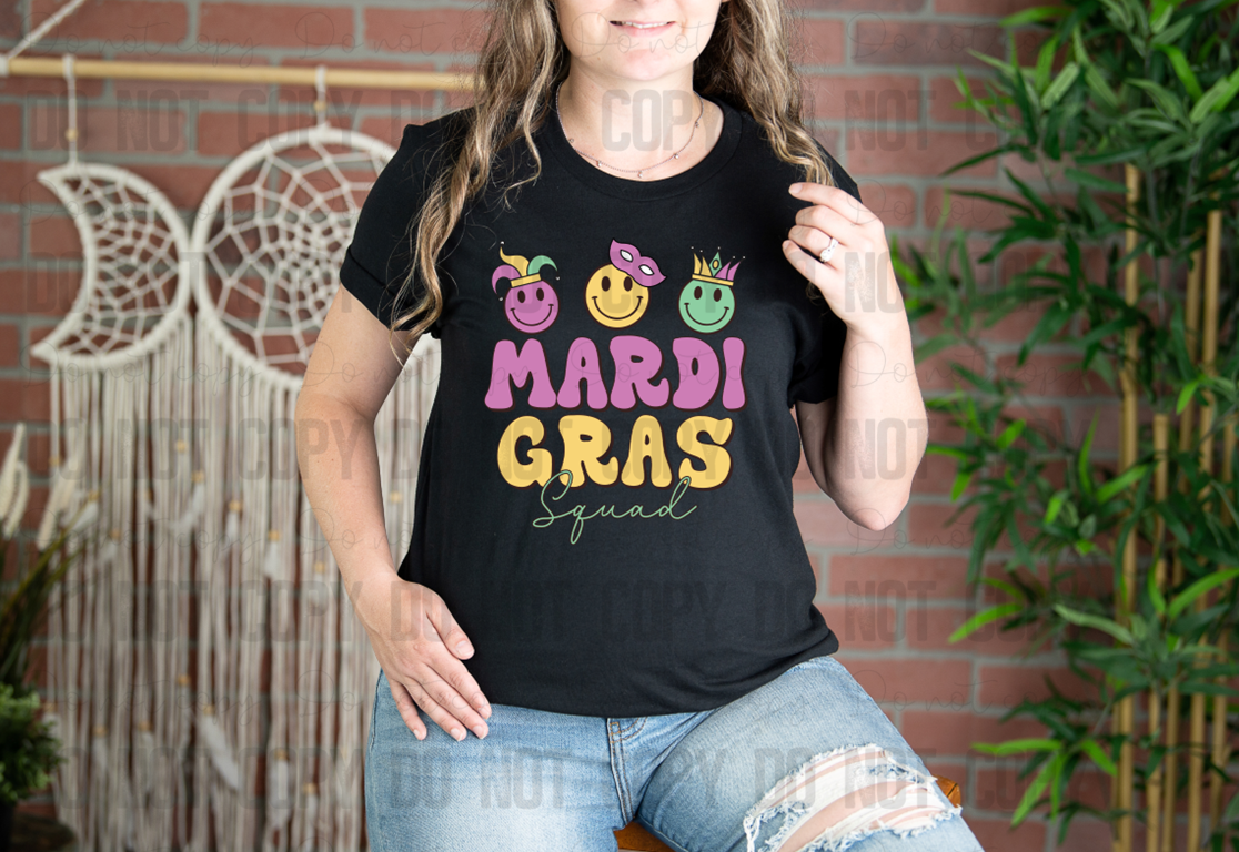 09-85 Mardi Gras Squad 2 tee
