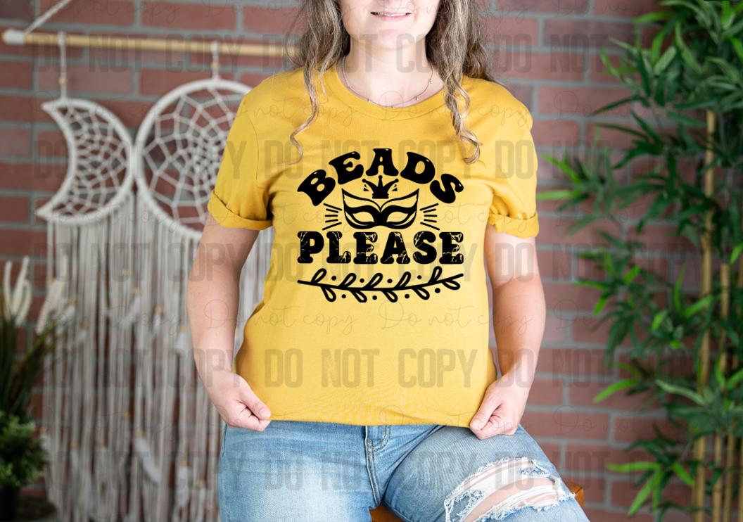 09-98 Beads Please tee