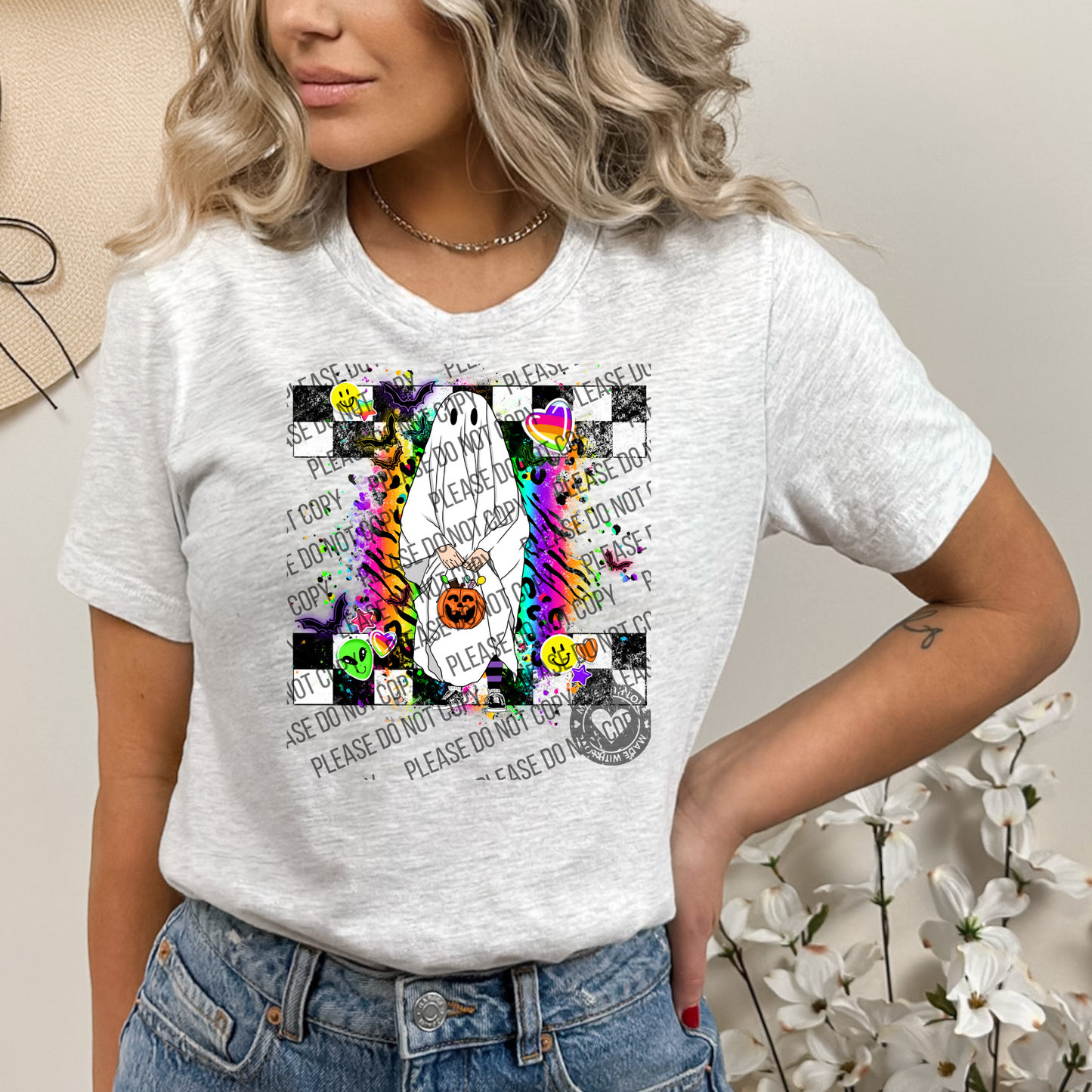 10-114 Ghost Bright Colors Tee