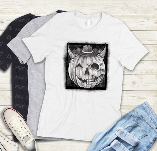 10-17 Skellie Pumpkin Tee