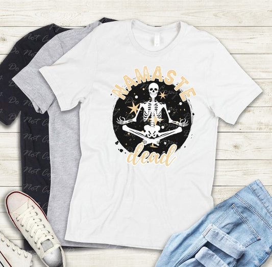 10-184 Namaste Dead Tee