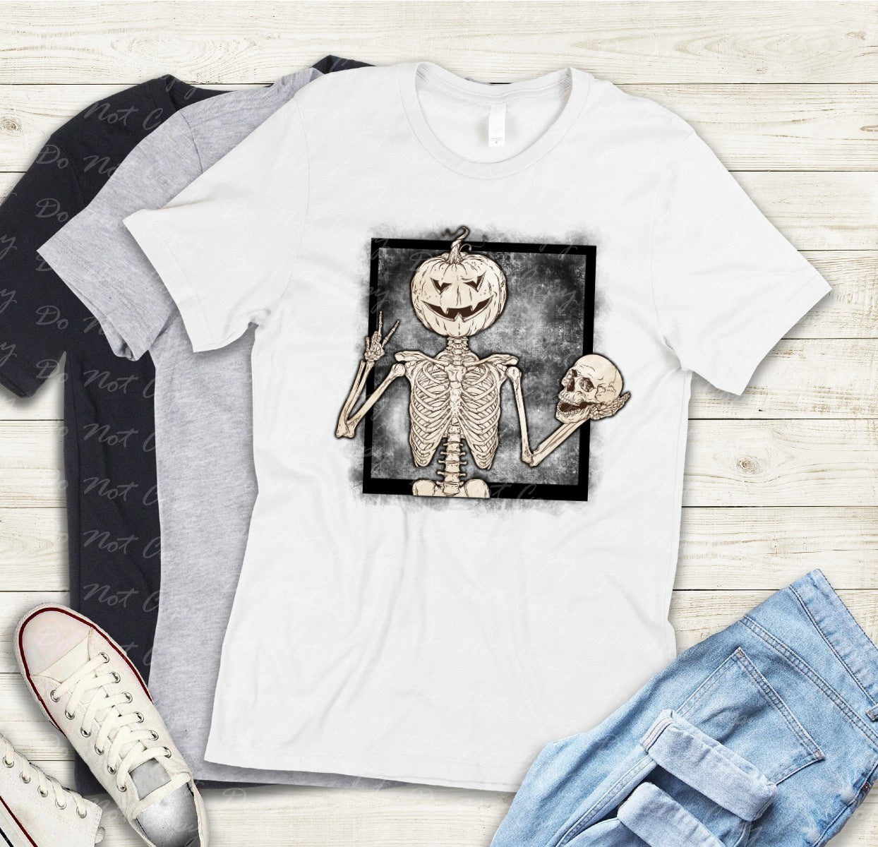 10-18 Skellie Pumpkin Tee