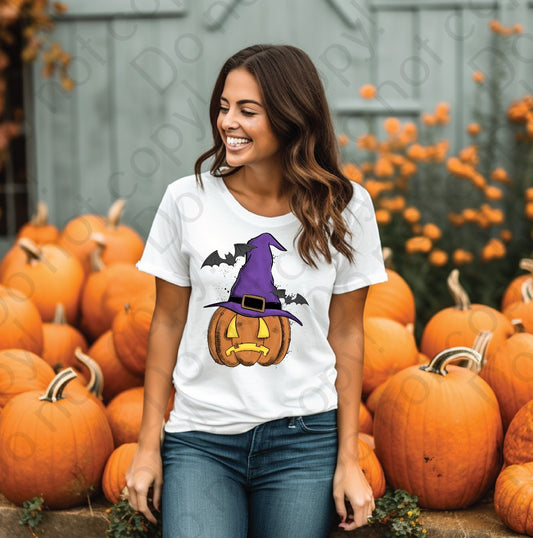 10-205 Spooky Pumpkin Completed Tee