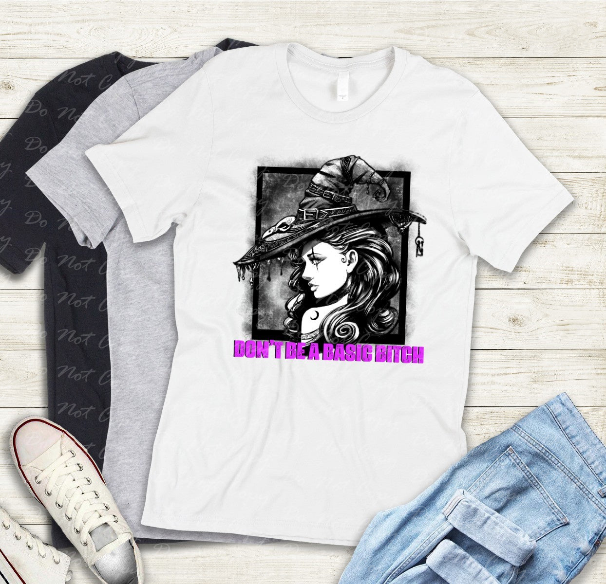 10-22 Basic Bitch Witch Tee