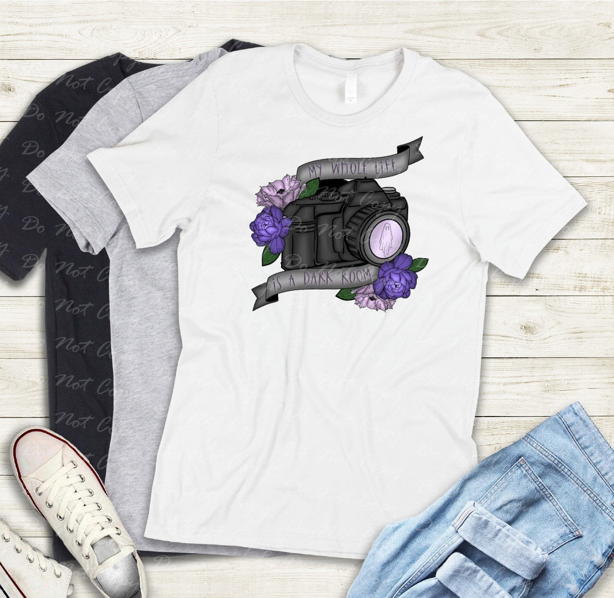 10-24 My whole Life is a Dark Room Tee