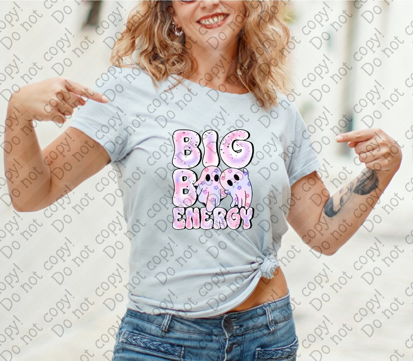 10-254 Big Boo Energy tee
