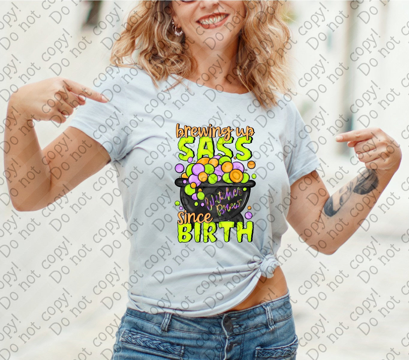 10-256 Brewing up Sass Since Birth tee