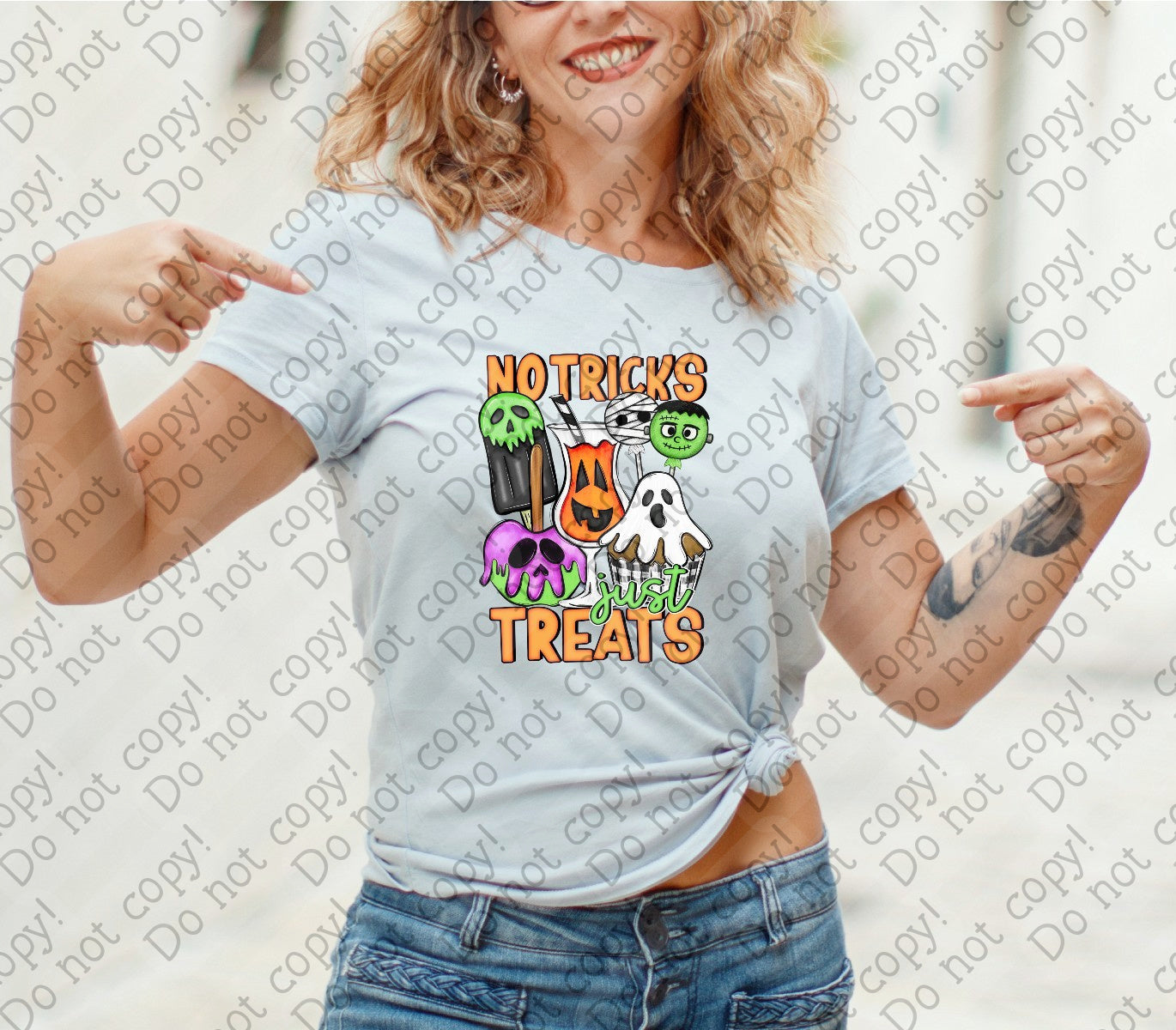 10-260 No Tricks Just Treats tee