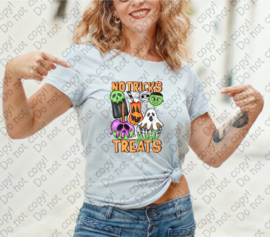 10-260 No Tricks Just Treats tee