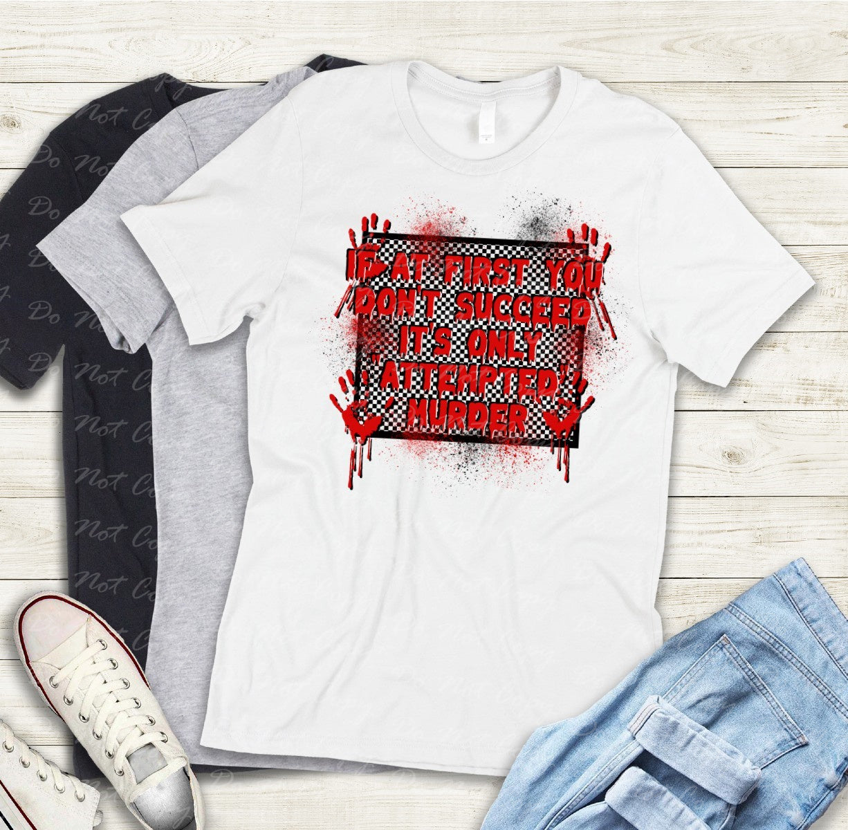 10-31 Attempted Murder Tee