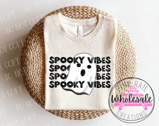 10-32 Ghosty Spooky Vibes Completed Tee