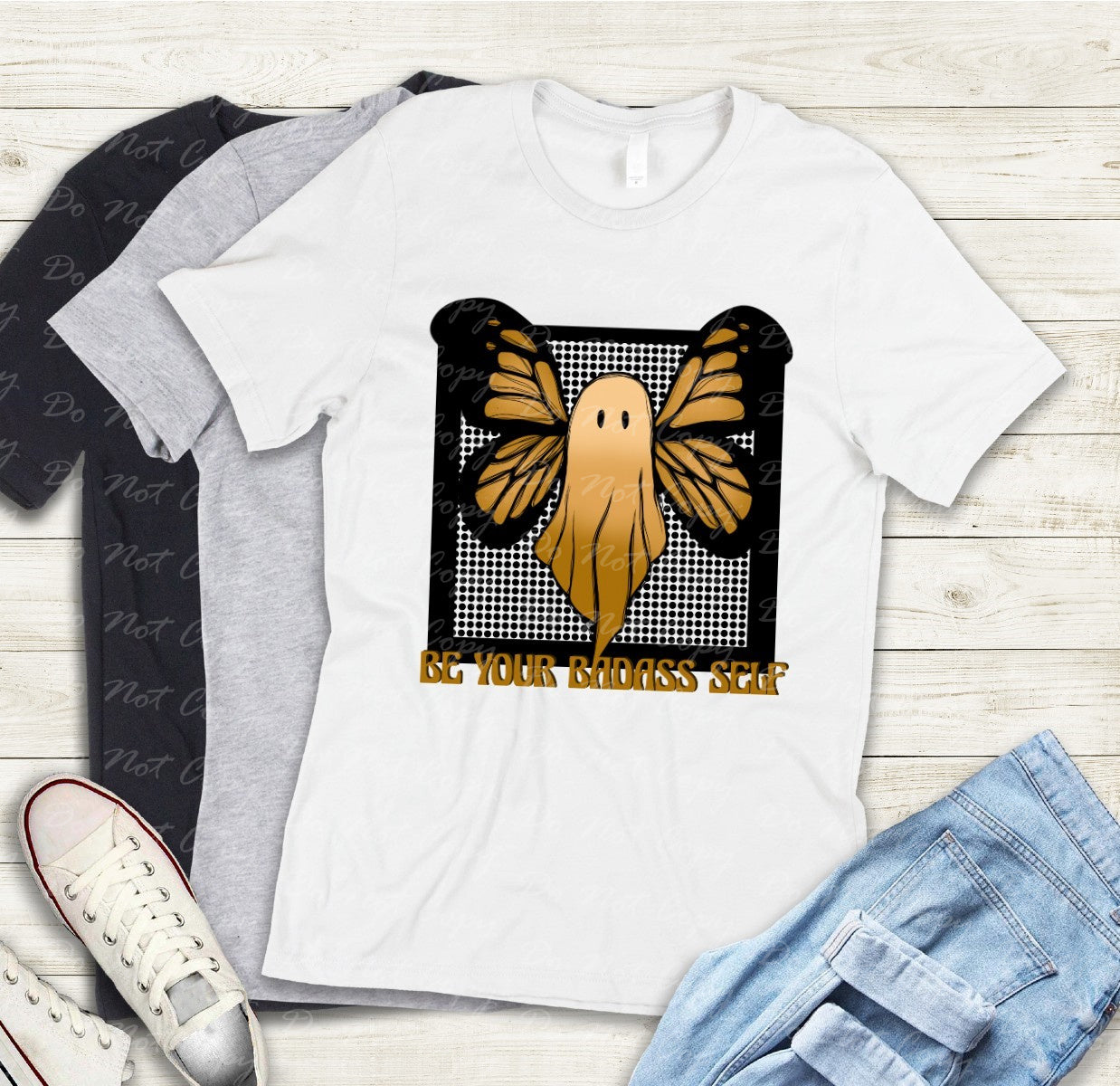10-47 Be Your Badass Self Butterfly Tee