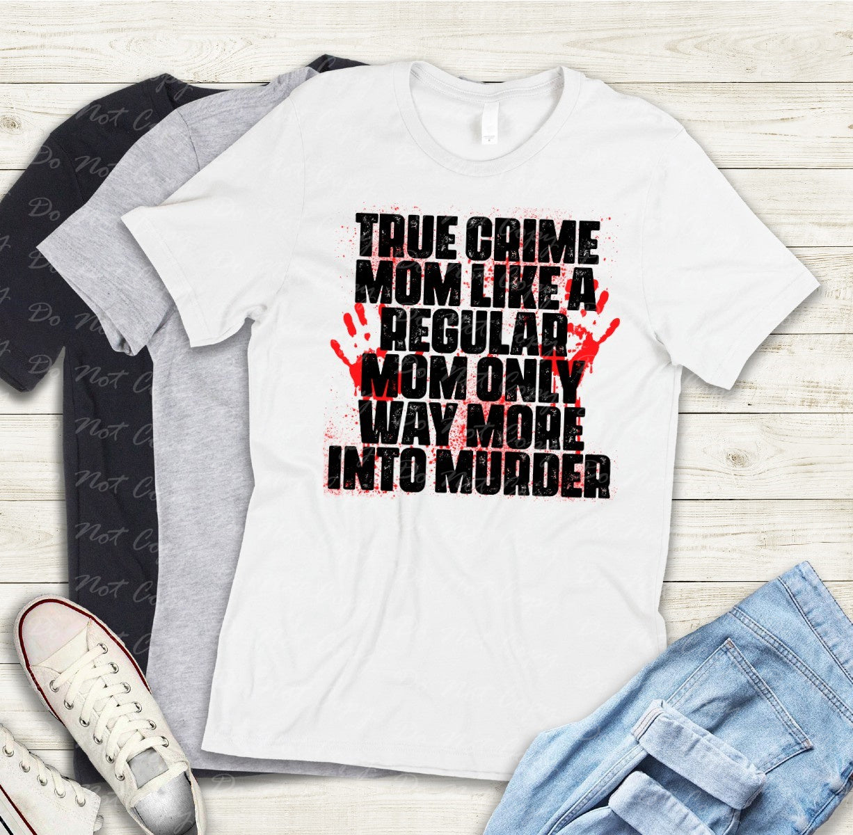10-51 True Crime Mom Tee