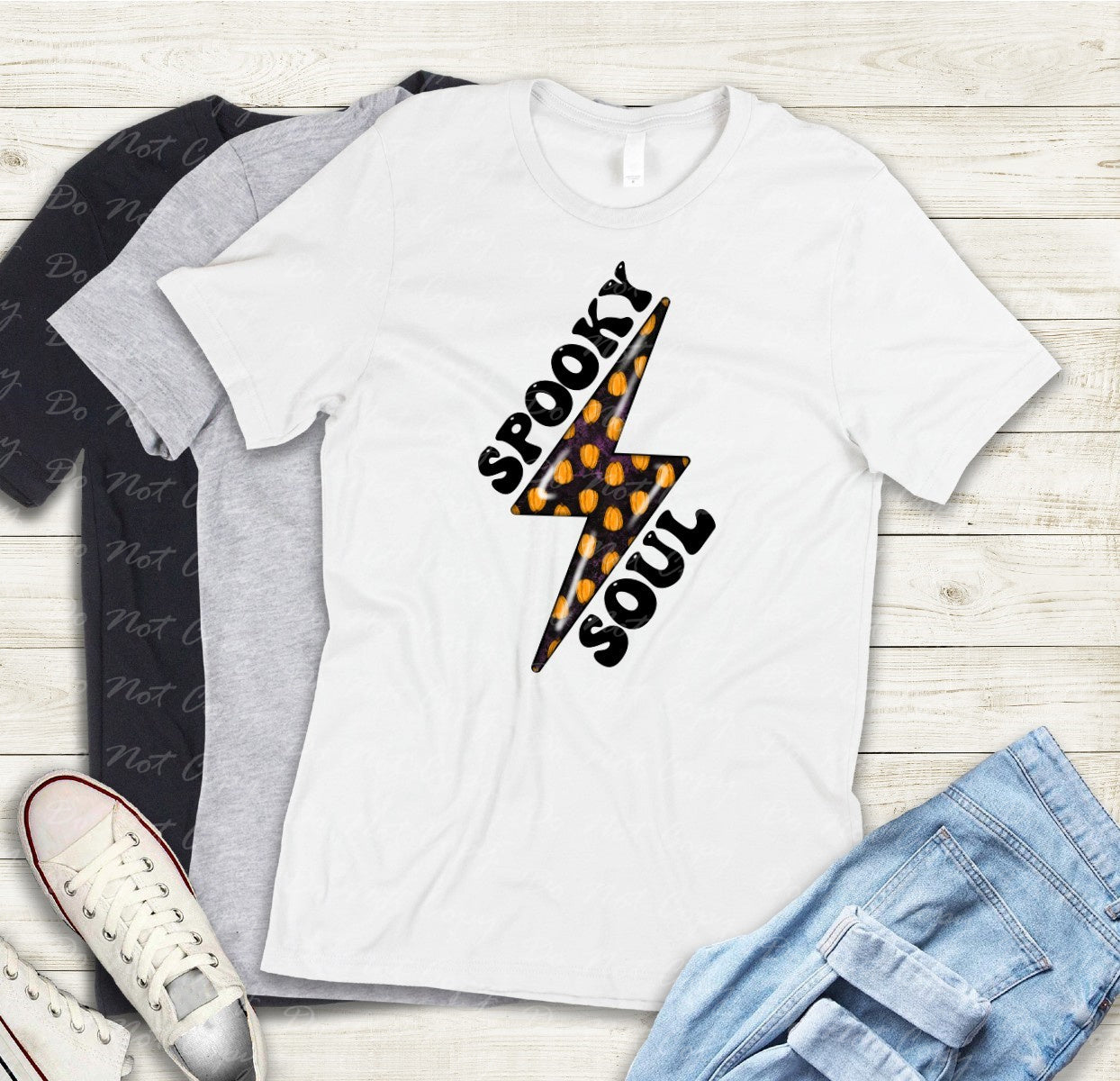10-60 Spooky Soul Lightning Bolt Tee