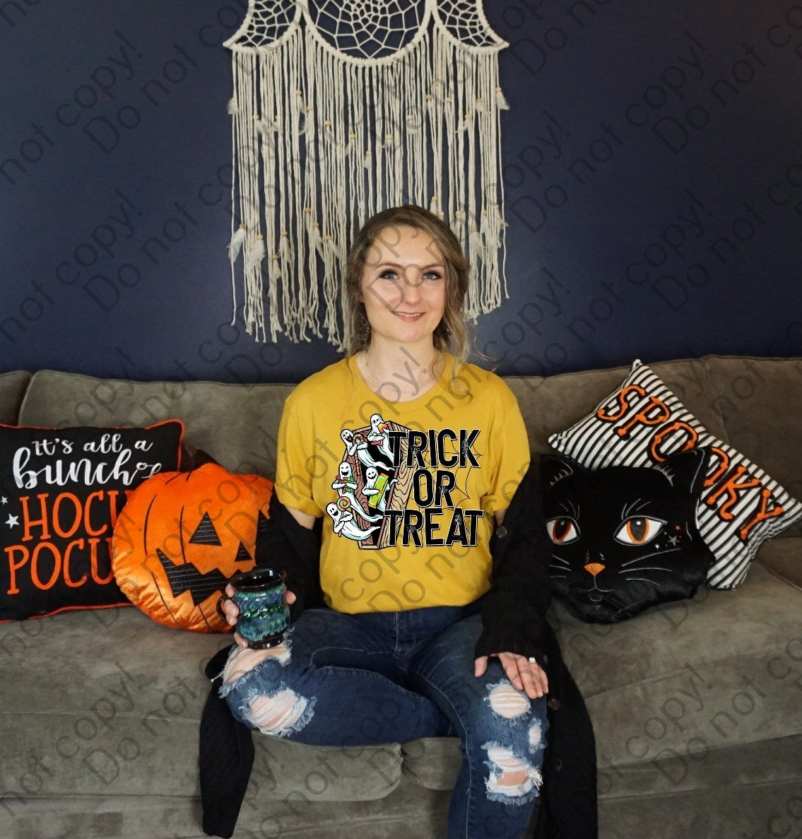 10-98 Trick Or Treat Ghosts Tee