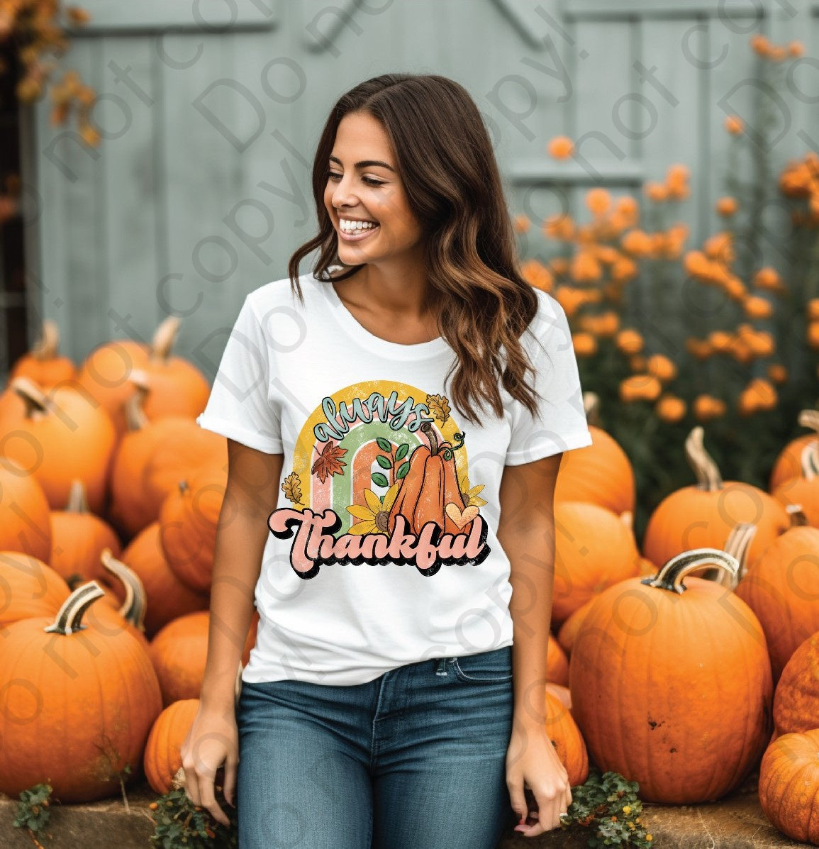 11-30 Always thankful Tee