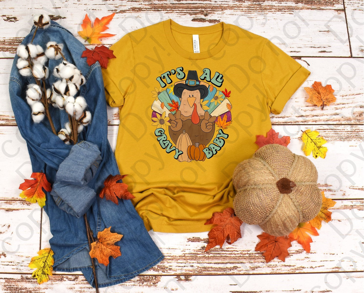 11-34 It's all gravy baby Tee