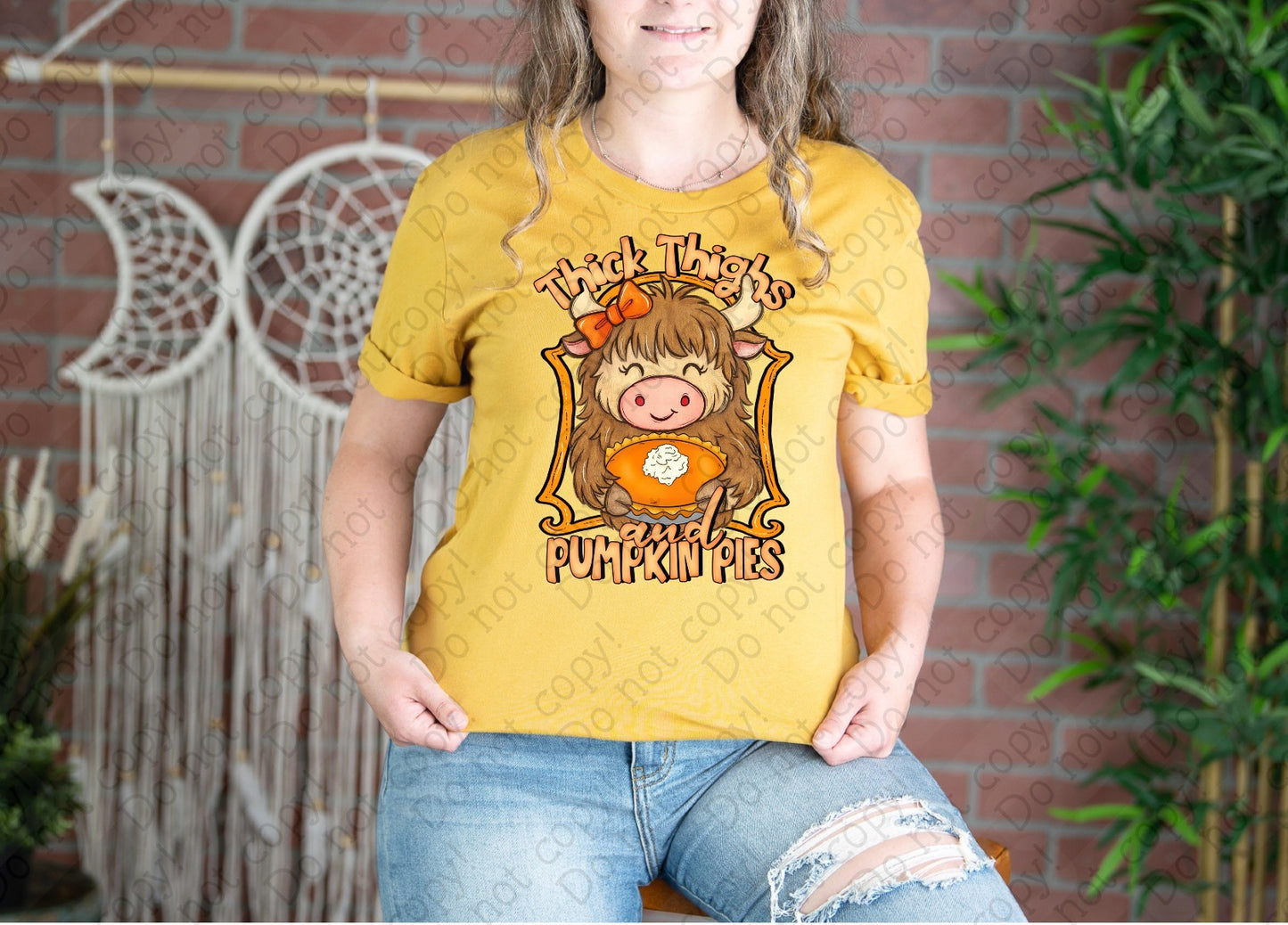 11-62 Thick Thighs And Pumpkin Pies tee
