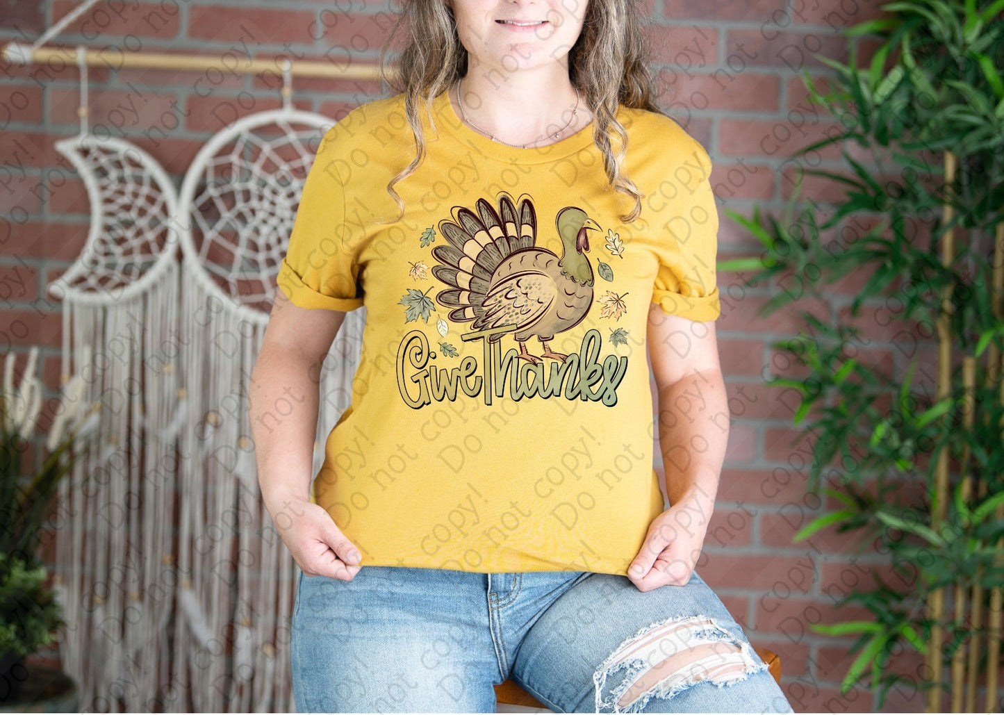 11-64 Give Thanks tee