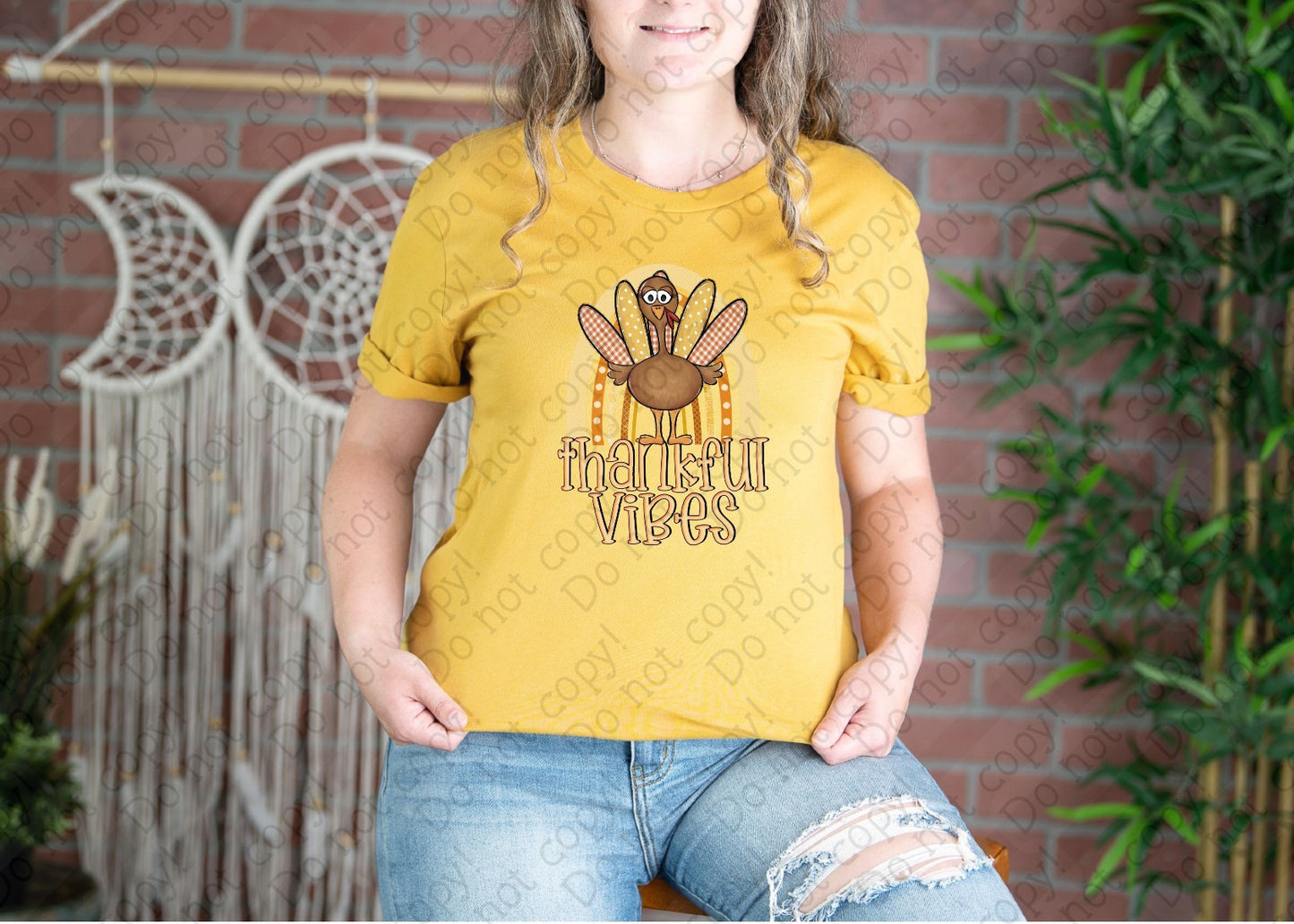 11-69 Thankful Vibes tee