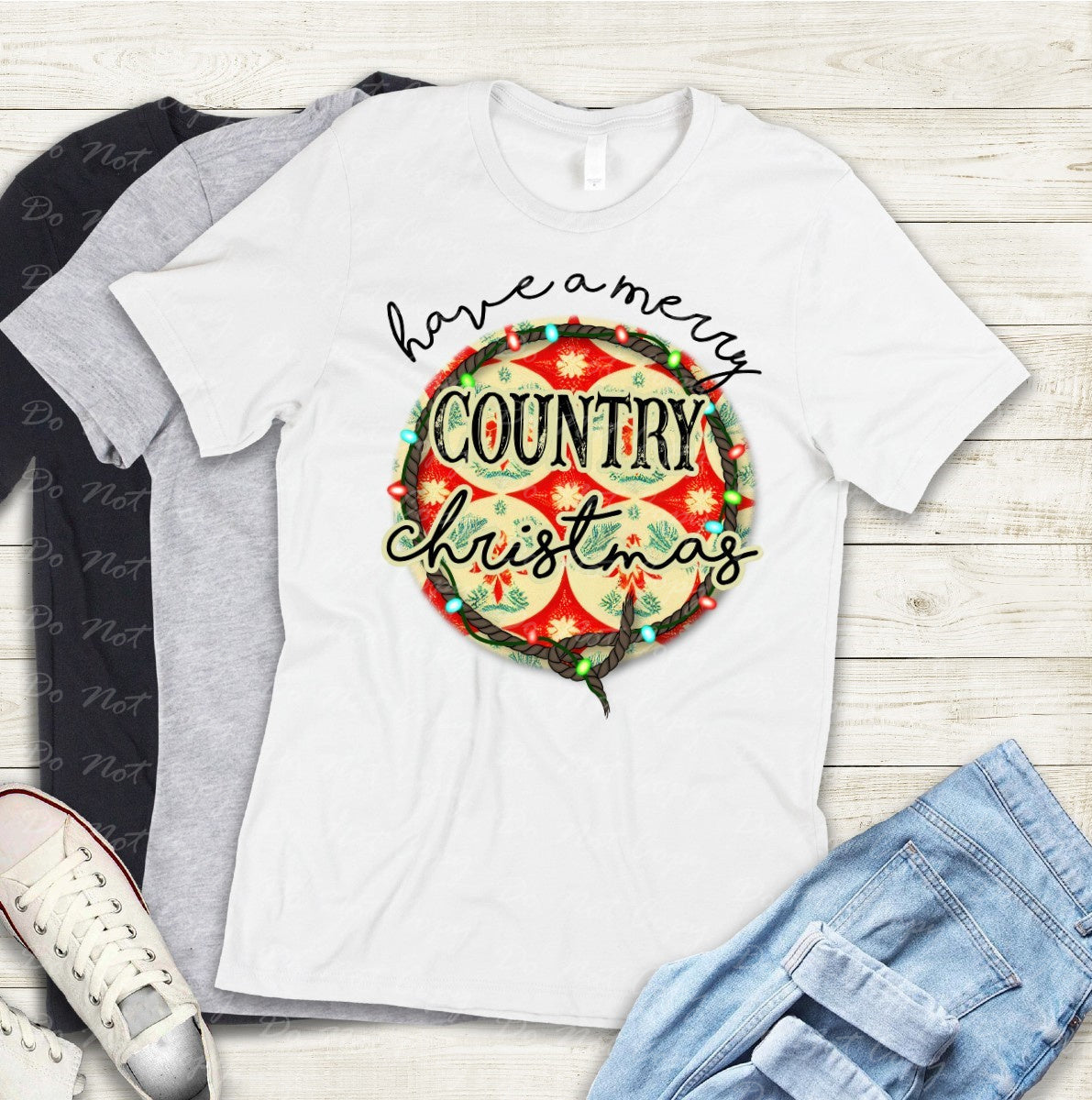 12-22 Have A Merry Country Christmas Tee