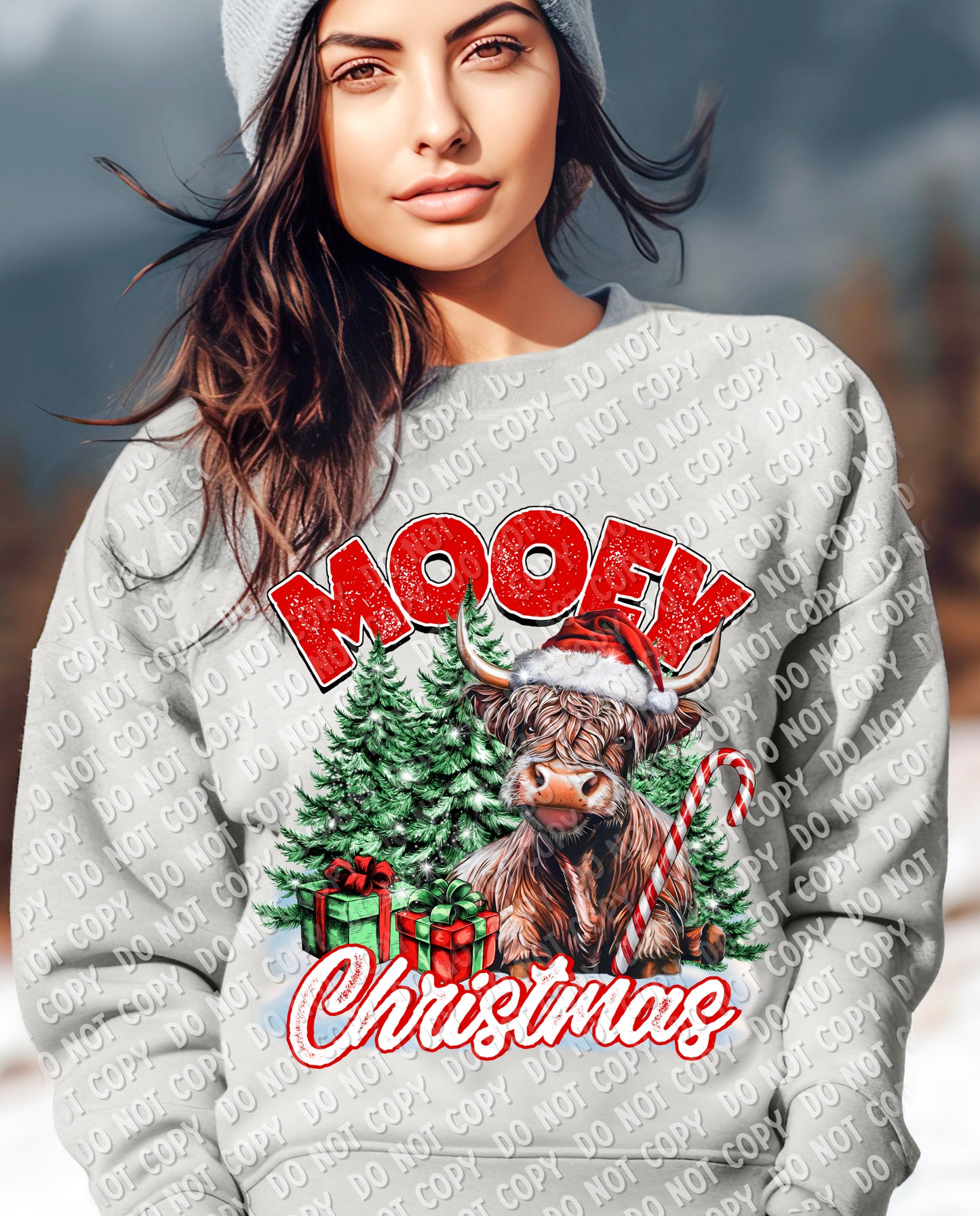 12-260 Mooey Christmas Completed Tee