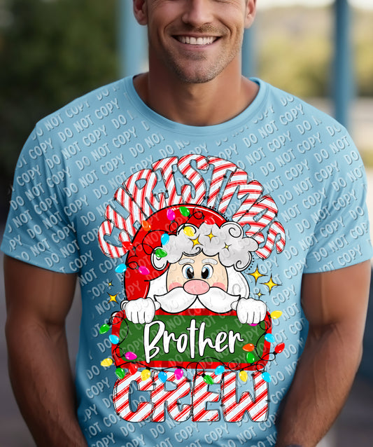 12-271-C Brother - Christmas Crew Tee