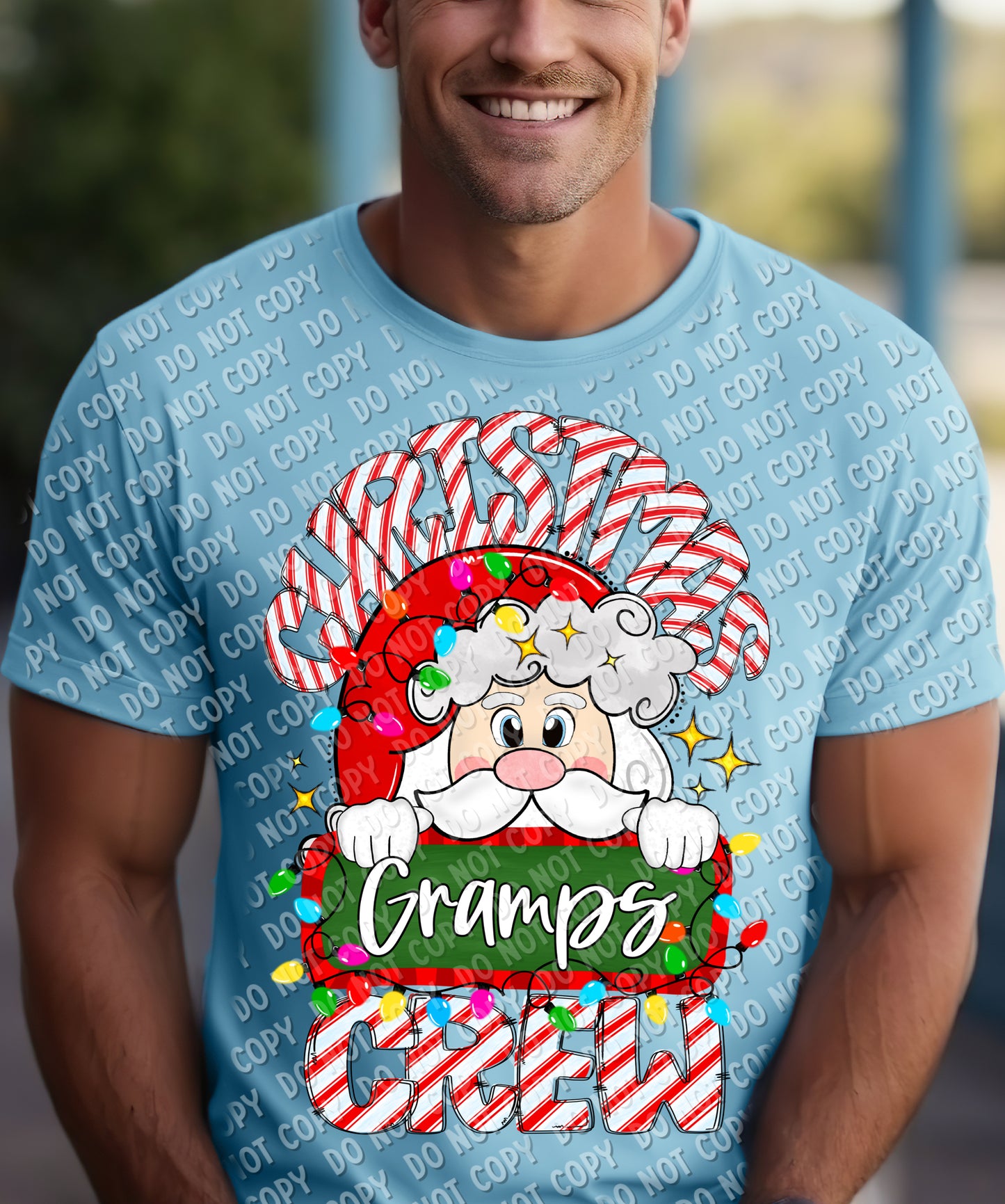 12-271-G Gramps - Christmas Crew Tee