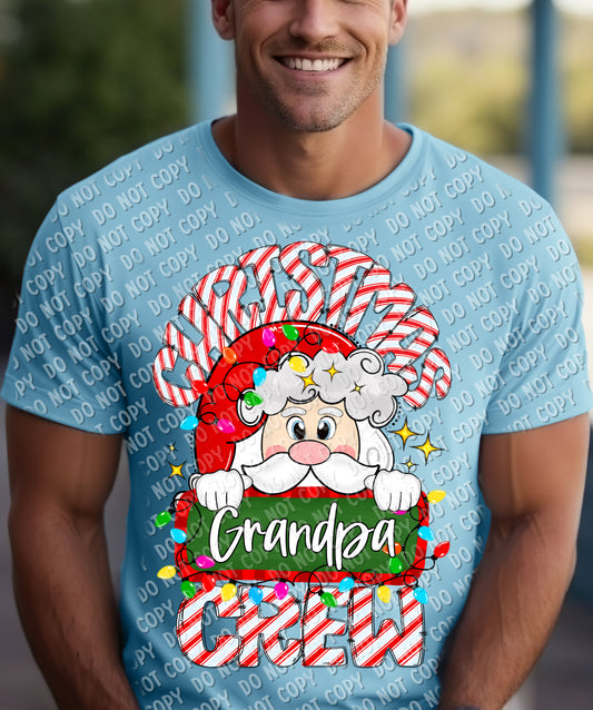 12-271-I Grandpa - Christmas Crew Tee