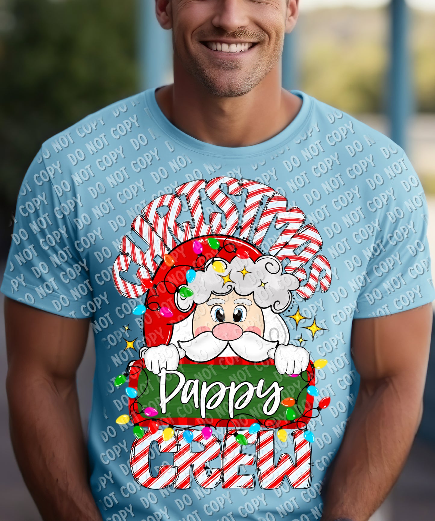 12-271-S Pappy - Christmas Crew Tee