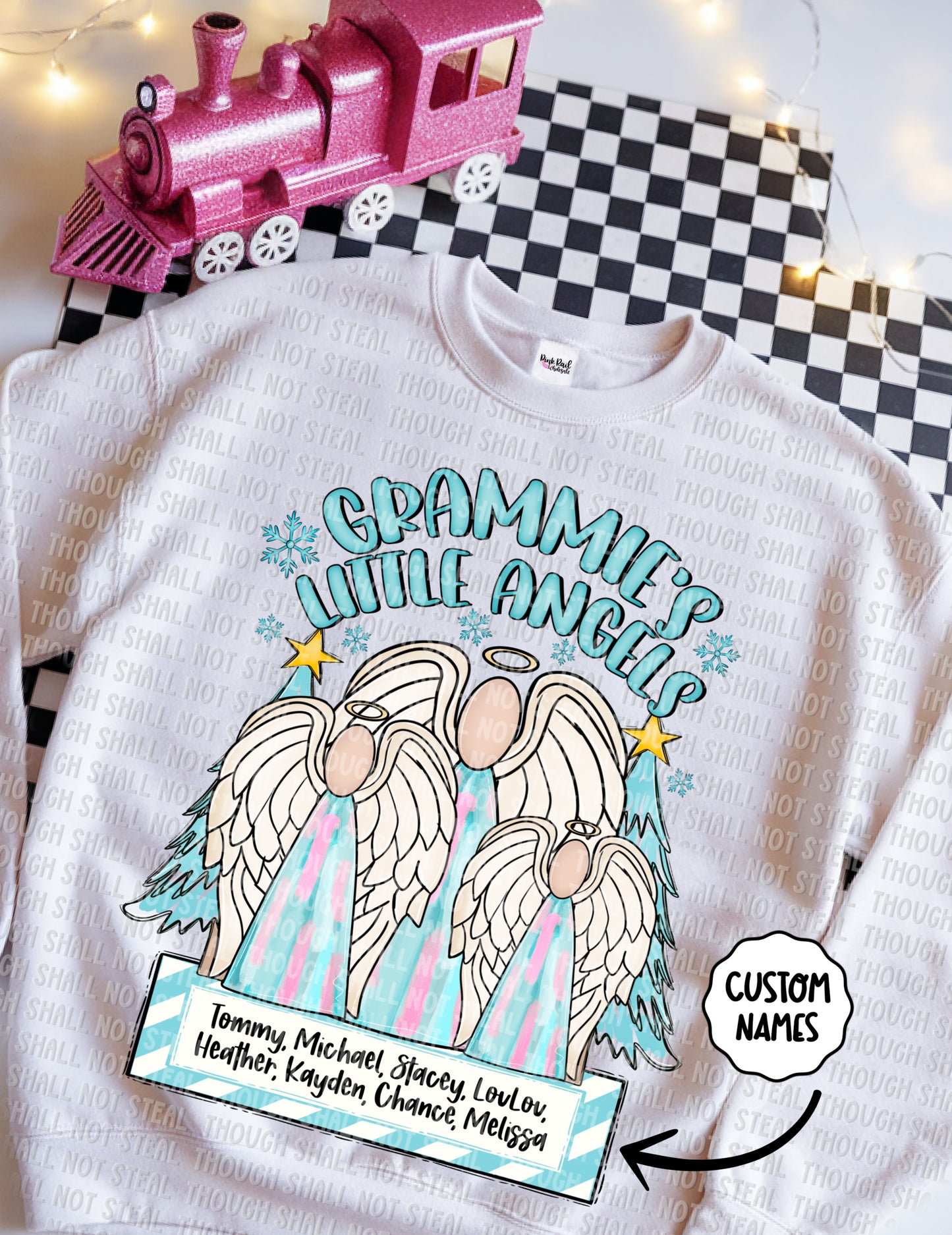12-282 Grammies Little Angels (add custom names) Tee