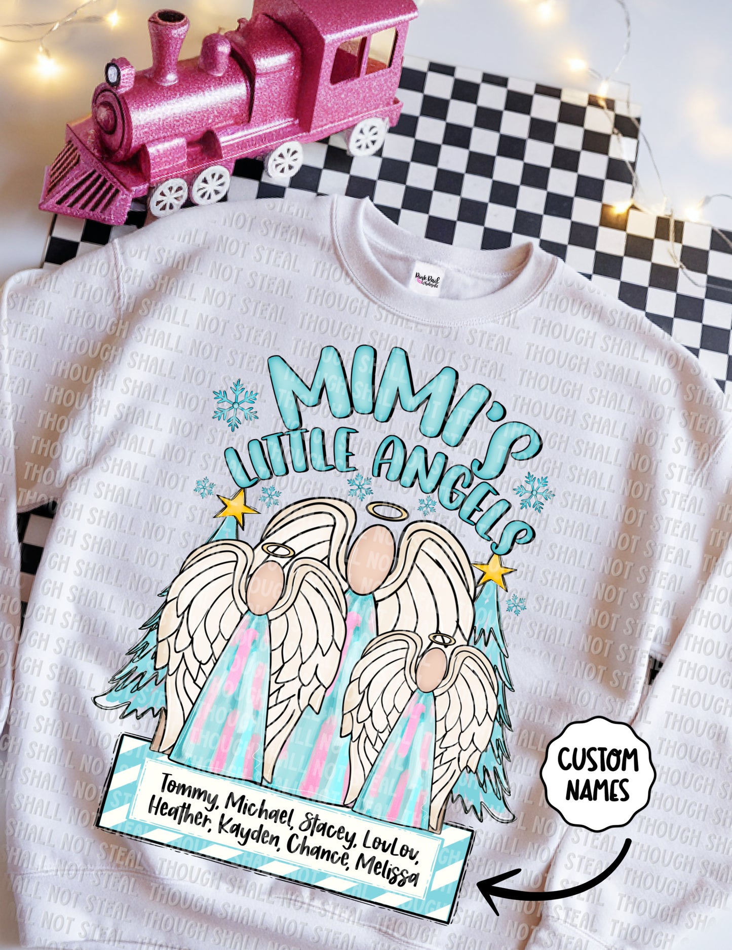 12-288 Mimi's Little Angels (add custom names) Tee