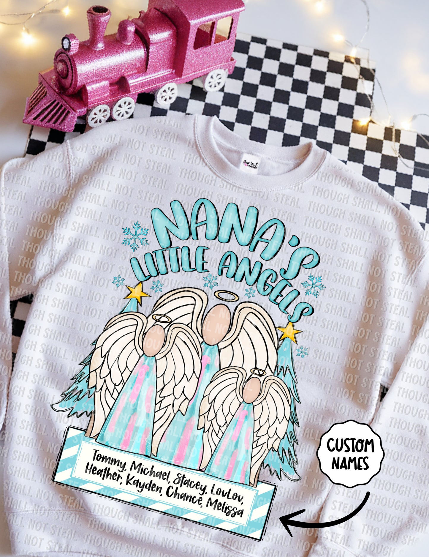 12-292 Nana's Little Angels (add custom names) Tee