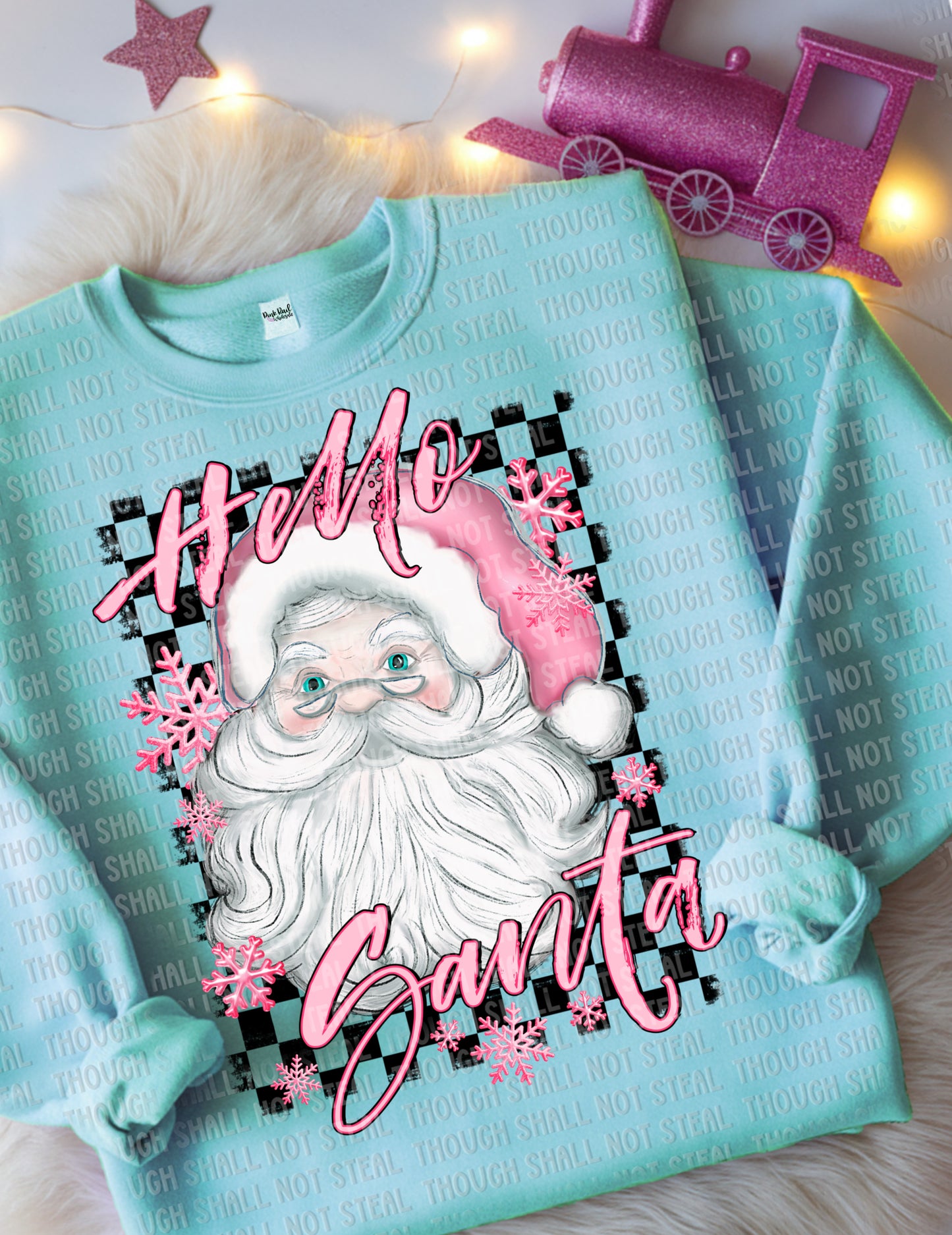 12-298 Hello Santa Tee