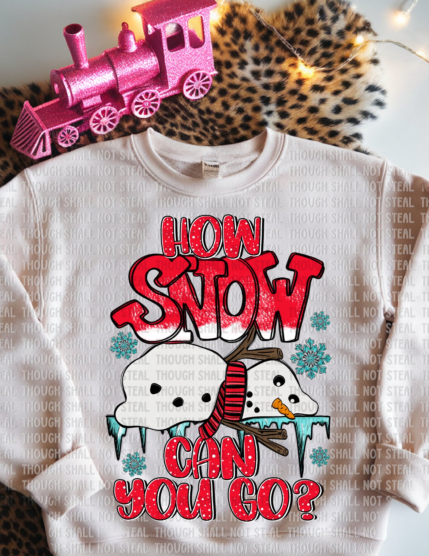 12-299 How Snow can you go Tee