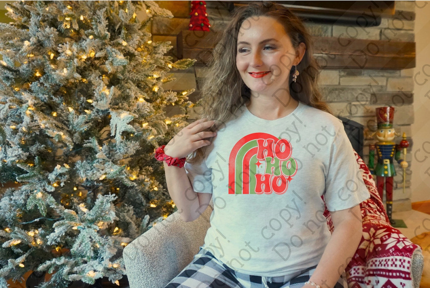 12-423 Ho Ho Ho tee