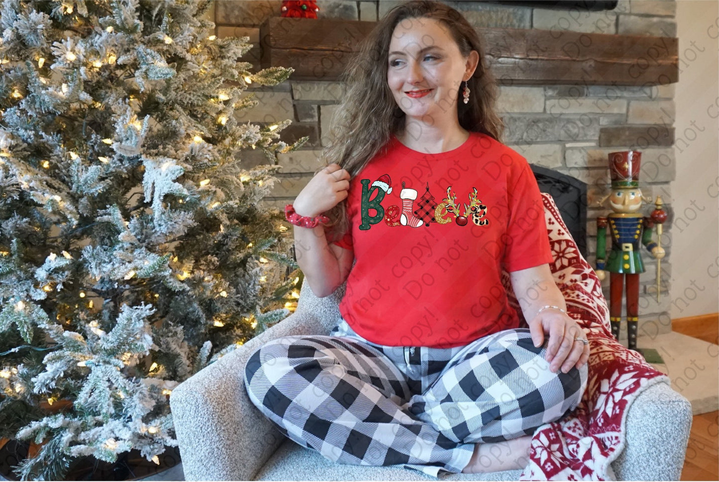 12-445 Believe tee